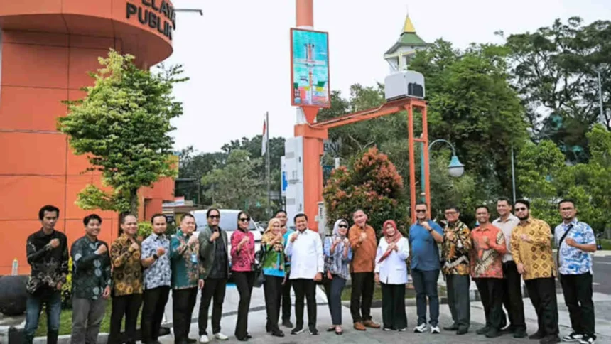 Drone Menjadi Bagian Smart Pole Pemkab Sumedang (1)