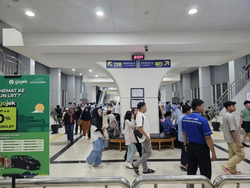 Lrt Sumsel Layani 321.105 Penumpang Selama Libur Nataru 20252026, Naik 4 Persen