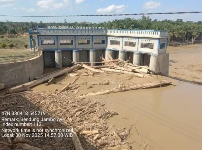 Pascabanjir Dan Longsor November 2025, Kementerian Pu Terus Pacu Pemulihan Infrastruktur Sda Dan Air Bersih Di Aceh