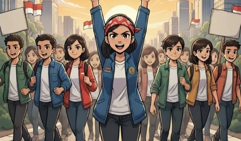 Ilustrasi Pemuda Uu Kepemudaan