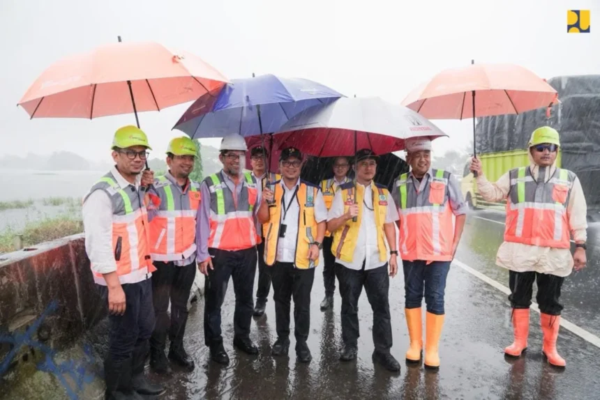 Kementerian Pu Tangani Banjir Tol Tangerang–merak Km 50, Siapkan Solusi Jangka Panjang Sungai Cidurian