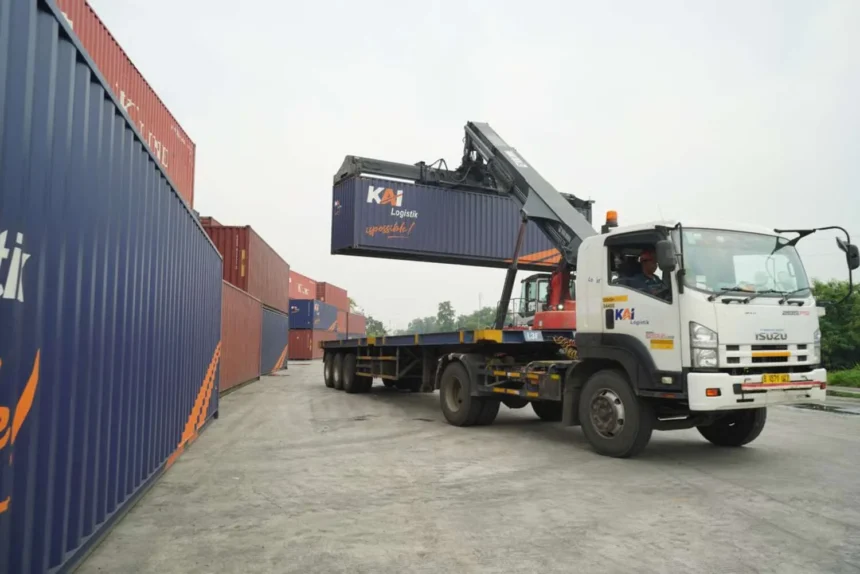 Kepercayaan Pelanggan Menguat, Angkutan Kontainer Kai Logistik Tumbuh 8%