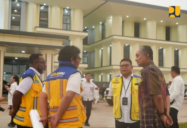 Menteri Pu Tinjau Progres Kpp Papua Selatan, Tekankan Pentingnya Sistem Drainase Berkelanjutan