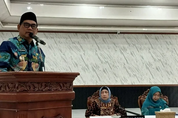 Bupati Barito Utara H Shalahuddin membuka Musrenbang RKPD Tahun 2027 Kabupaten Barito Utara, Kamis (5/3/2026).