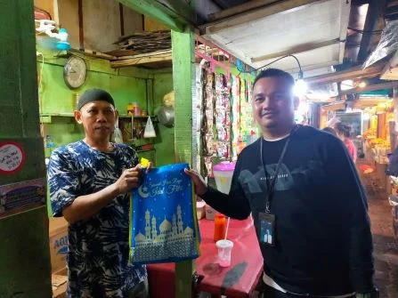 Bri Jakarta Kalimalang Salurkan Berkah Ramadhan Bagi Pedagang Pasar Inpres Pondok Bambu
