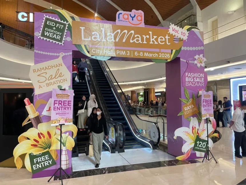 Bank Raya Dukung Digitalisasi Perbankan Brand Lokal Di Lala Market 2026