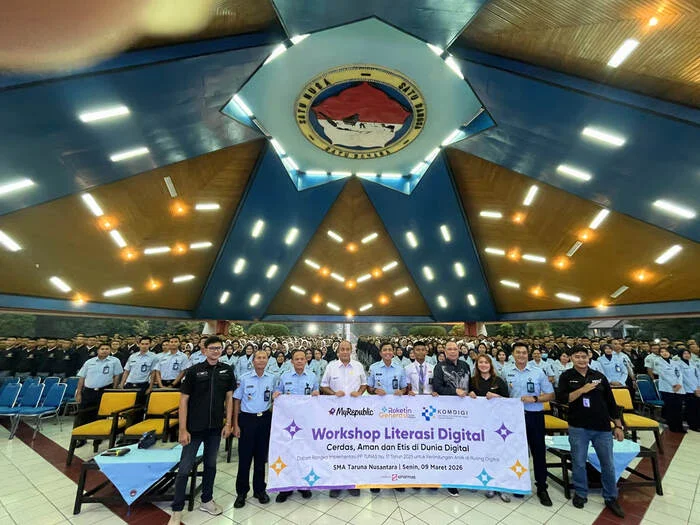 Dukung Implementasi Pp Tunas No 17 Tahun 2025, Myrepublic Indonesia Gelar Seminar Literasi Digital Bagi 900 Pelajar Di Taruna Nusantara