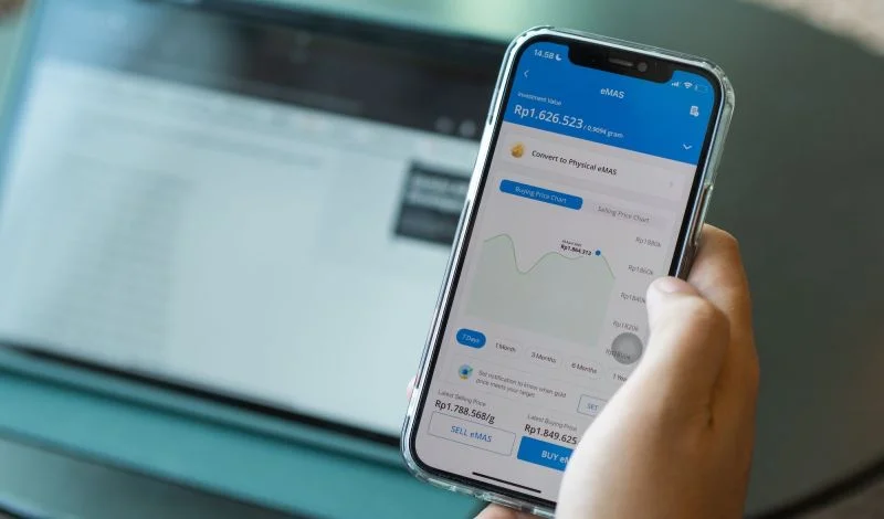 Fitur investasi Dana Emas