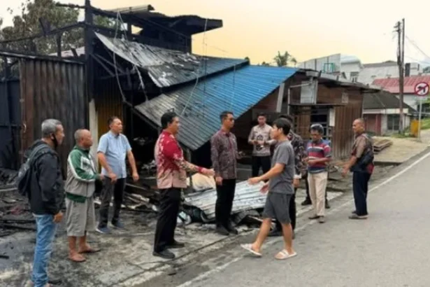 Datangi Korban Kebakaran