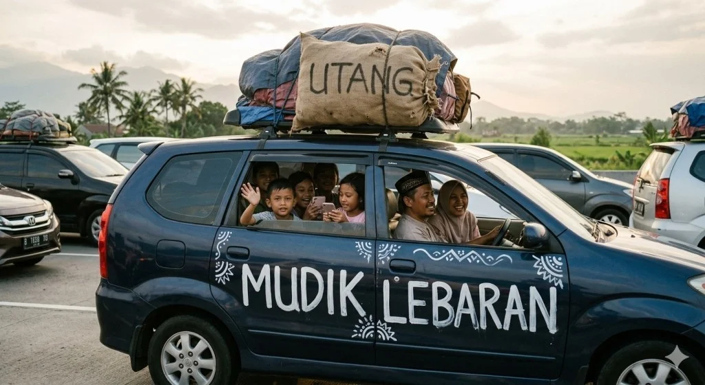 Ilustrasi Habis Makan Terbitlah Utang