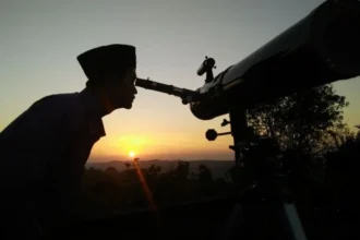 Ilustrasi Pantau Hilal