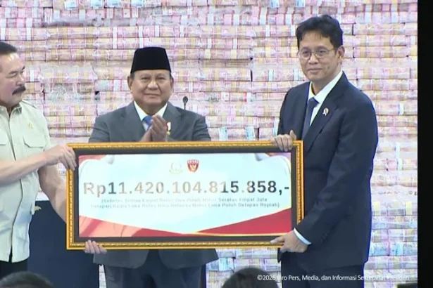 Kejagung Setor Ke Kas Negara