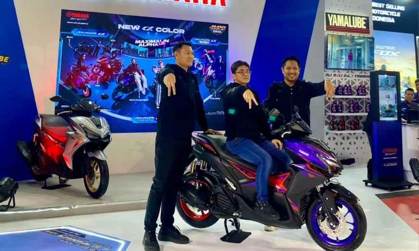 Meluncur Di Iims 2026, Aerox Alpha Pamerkan Warna & Grafis Anyar Yang Anti Mainstream