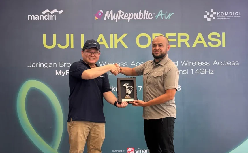 Myrepublic Air Rampungkan Uji Laik Operasi Di Palangka Raya, Tandai Kesiapan Ekspansi Nasional Layanan Fwa