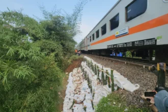 Penanganan Gogosan Jalur Ka Cibeber–lampegan Selesai, Perjalanan Ka Siliwangi Kembali Normal