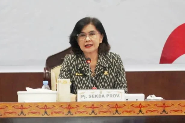 Pj Sekda Pimpin Rapat Hut Kalteng