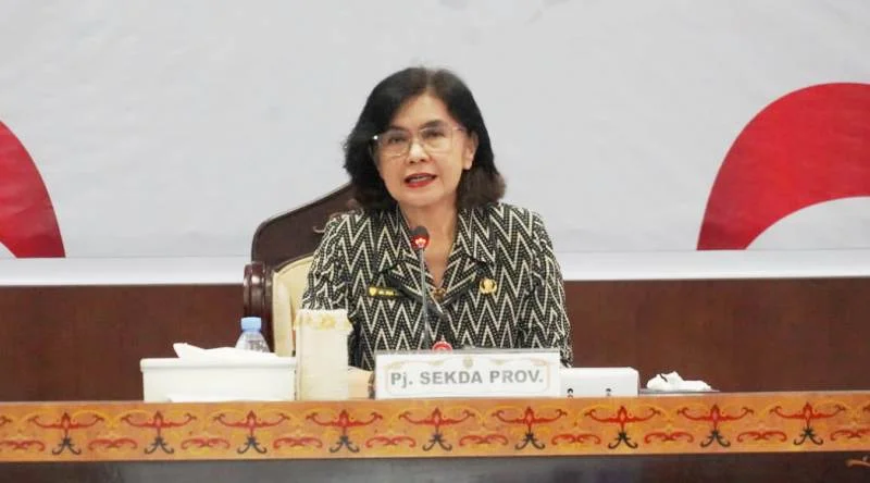 Pj Sekda Pimpin Rapat Hut Kalteng