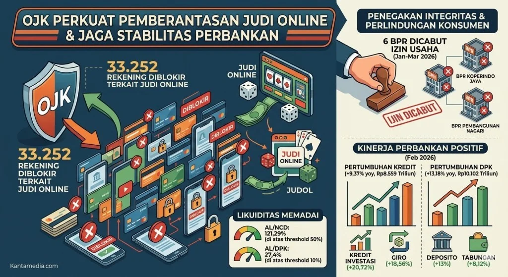 Rekening Bank Terkait Aktivitas Judi Online