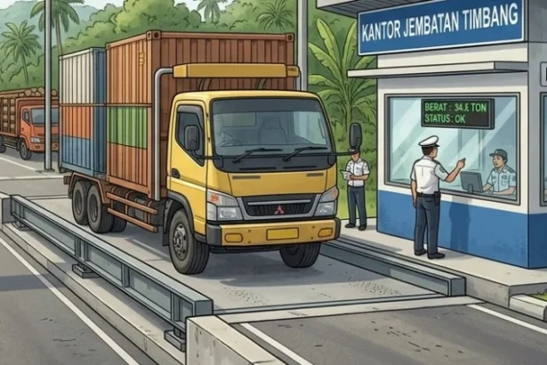 Ilustrasi Jembatan Timbang