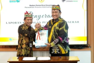 Penyerahan Lkpd Unaudited Pemprov Kalteng