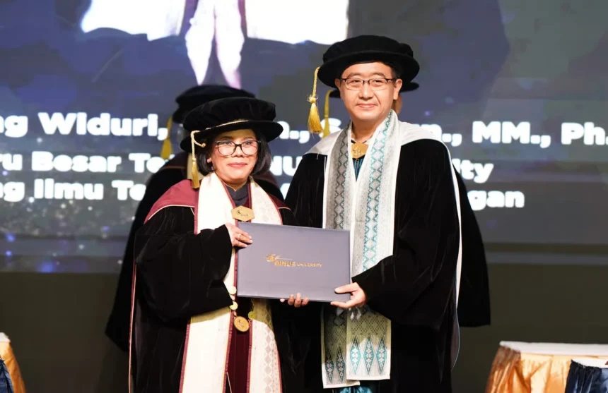 Di Era Ai, Siapa Penjaga Integritas Audit, Ini Jawaban Prof. Rindang Widuri Dalam Pengukuhan Guru Besar Binus University