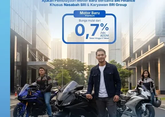 Dorong Akses Motor Premium, Bri Finance Tawarkan Skema Pembiayaan Mulai 0,7%