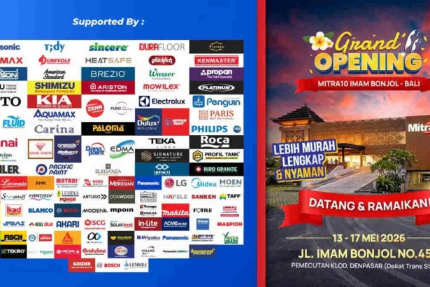 Grand Opening Mitra10 Imam Bonjol Bali, Lengkapi Kebutuhan Rumah Dengan Promo Menarik
