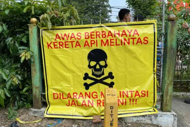 Kai Daop 1 Jakarta Targetkan Penutupan 40 Perlintasan Liar Hingga Agustus 2026