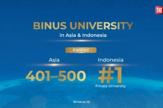 Konsistensi Yang Dijaga Binus University Kembali Jadi Pts Nomor 1 Di Indonesia Versi The Asia University Rankings 2026