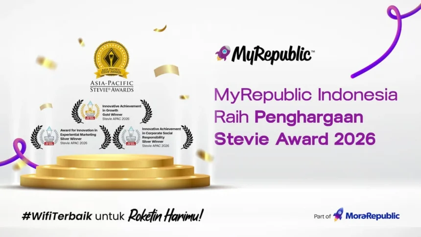 Myrepublic Indonesia Raih Tiga Penghargaan Di Stevie Awards Asia Pacific 2026, Perkuat Komitmen Inovasi Dan Kualitas Layanan (1)