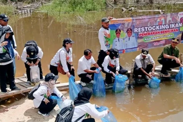 Restocking Ikan