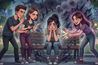 Ilustrasi Pertemanan Toxic