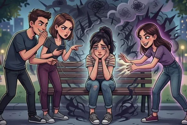 Ilustrasi Pertemanan Toxic