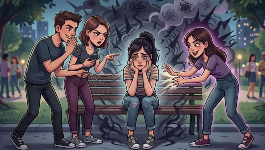 Ilustrasi Pertemanan Toxic