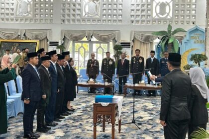 Pelantikan Pejabat Pemprov Kalteng