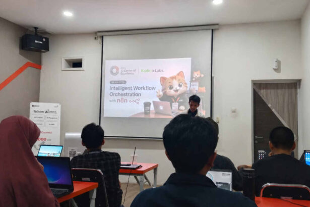 Ai Connect Makassar Dan Kodeka Labs Gelar Workshop Intelligent Workflow Orchestration With N8n
