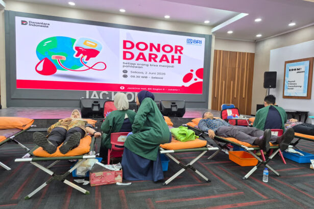Antusiasme Tinggi, Pekerja Bri Region 6 Dan Unit Kerja Supervisi Ikuti Kegiatan Donor Darah