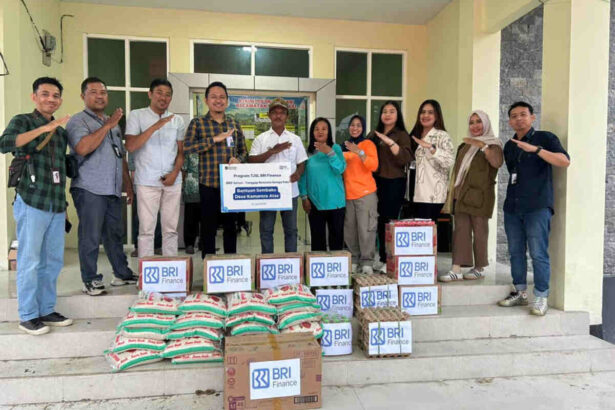 Bri Finance Salurkan Bantuan Sembako Bagi Warga Terdampak Gempa Di Desa Kamarora Atas, Kabupaten Sigi