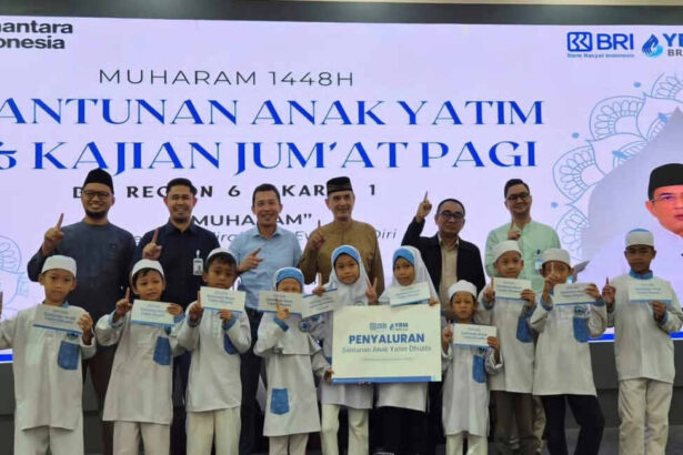 Bri Region 6 Berkolaborasi Dengan Ybm Bri Jakarta Berbagi Kebahagiaan Melalui Santunan Anak Yatim Piatu Di Bulan Muharam (1)