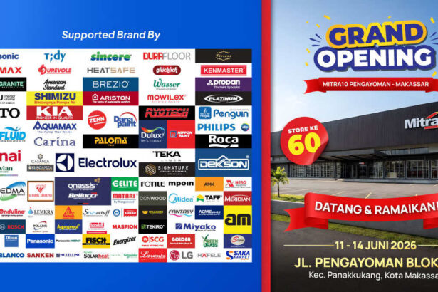 Grand Opening Mitra10 Pengayoman Makassar