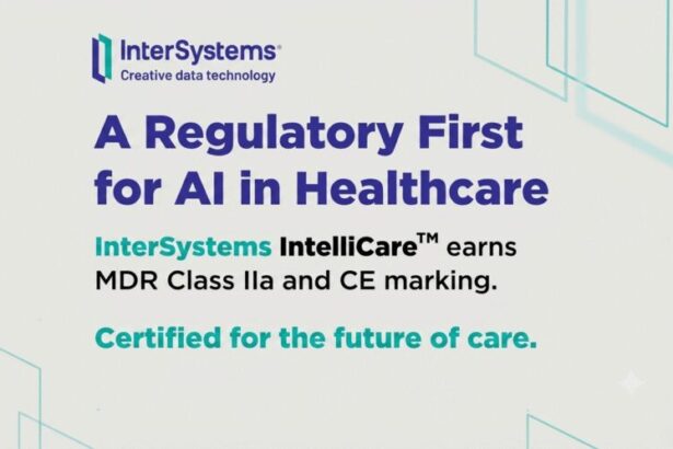 Intersystems Intellicare Jadi Rekam Medis Elektronik Ai Native Pertama Bersertifikasi Mdr Uni Eropa
