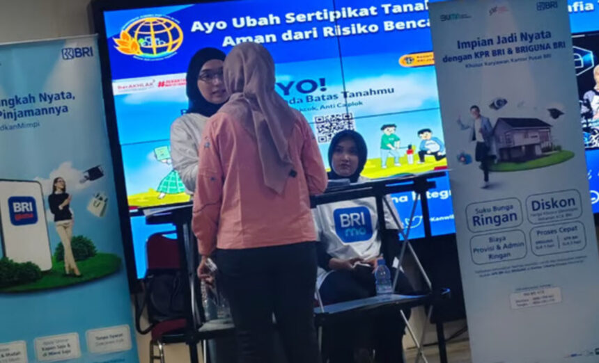 Olahraga Bersama Dan Sosialisasi Briguna Karya Di Lingkungan Bpn