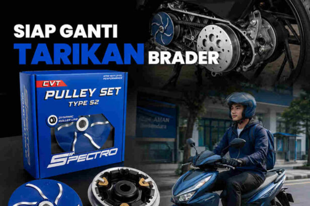 Spectro Perkenalkan Pulley Set Type S2, Solusi Upgrade Cvt Motor Matic Untuk Akselerasi Lebih Responsif