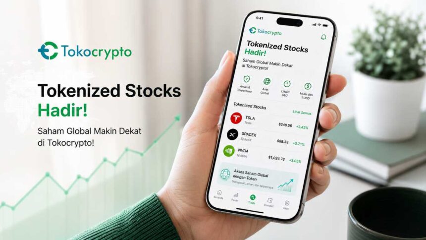 Tokocrypto Buka Akses Saham Nvidia Hingga Spacex Lewat Kripto