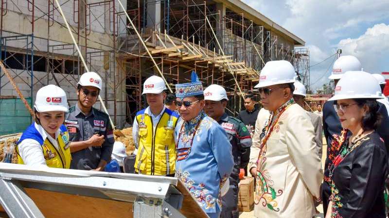 Agustiar Sabran Cek Sekolah Rakyat