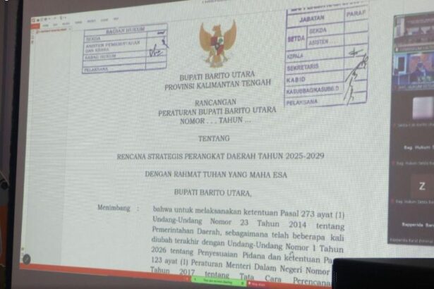 harmonisasi raperbup