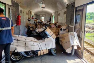 1.425 Motor Dikirim Dari Yogyakarta, Kai Logistik Dukung Mobilitas Masyarakat Selama Libur Panjang Pendidikan