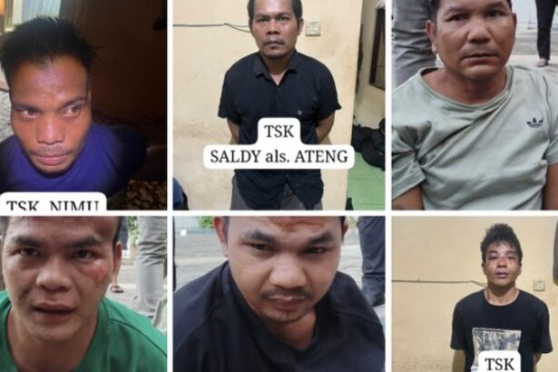 9 Tersangka Jaringan Narkoba Tumbang Kalemei Katingan