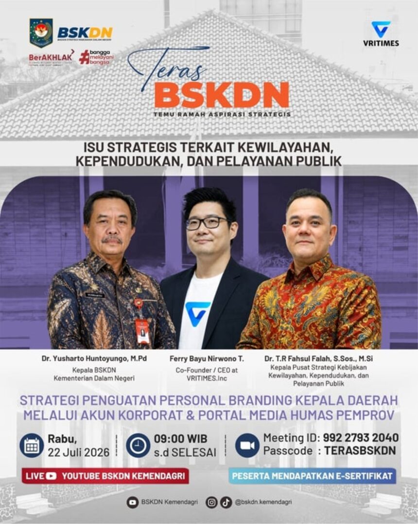 Bskdn Kemendagri Dan Vritimes Dorong Penguatan Personal Branding Kepala Daerah Melalui Akun Resmi Humas Pemprov (1)