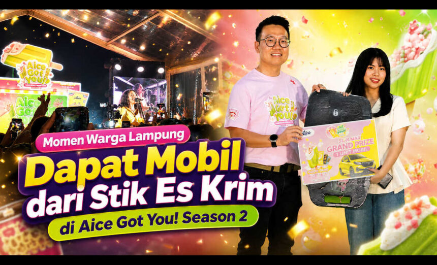 Momen Warga Lampung Dapat Mobil Dari Stik Es Krim Di Aice Got You! Season 2 (2)